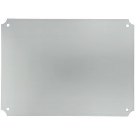 BUD Industries NBX-10987 Steel Internal Panel, 14-19/64" Length x 10-25/64" Width x 3/64" Thick, for NEMA Box