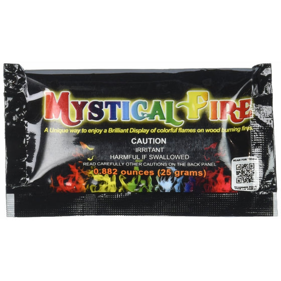 MYSTICAL FIRE - Adds Colorful flames to a Campfire - 24 Packs