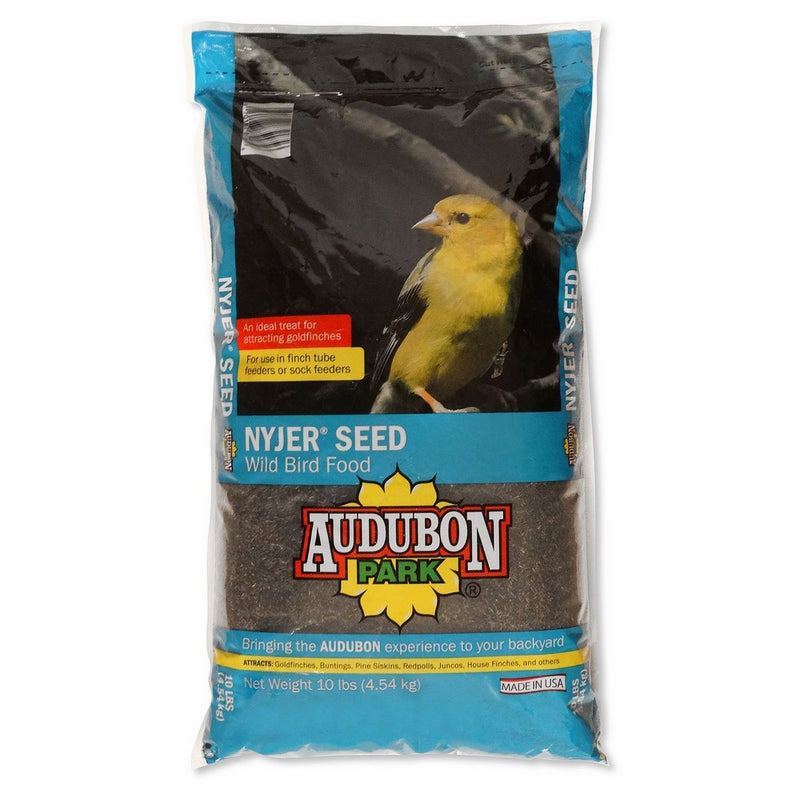 Audubon Park 12236 Nyjer/Thistle Seed Wild Bird Food, 10-Pounds