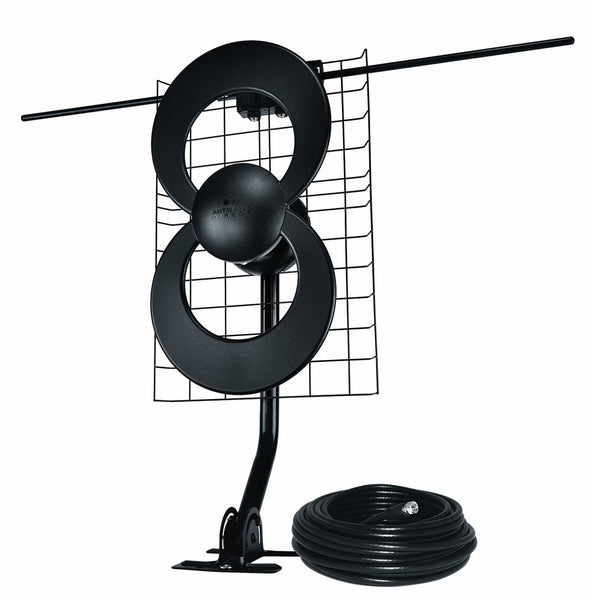 ClearStream 2V Indoor/Outdoor HDTV Antenna with Mount and 30ft Cable - 60 Mile Range