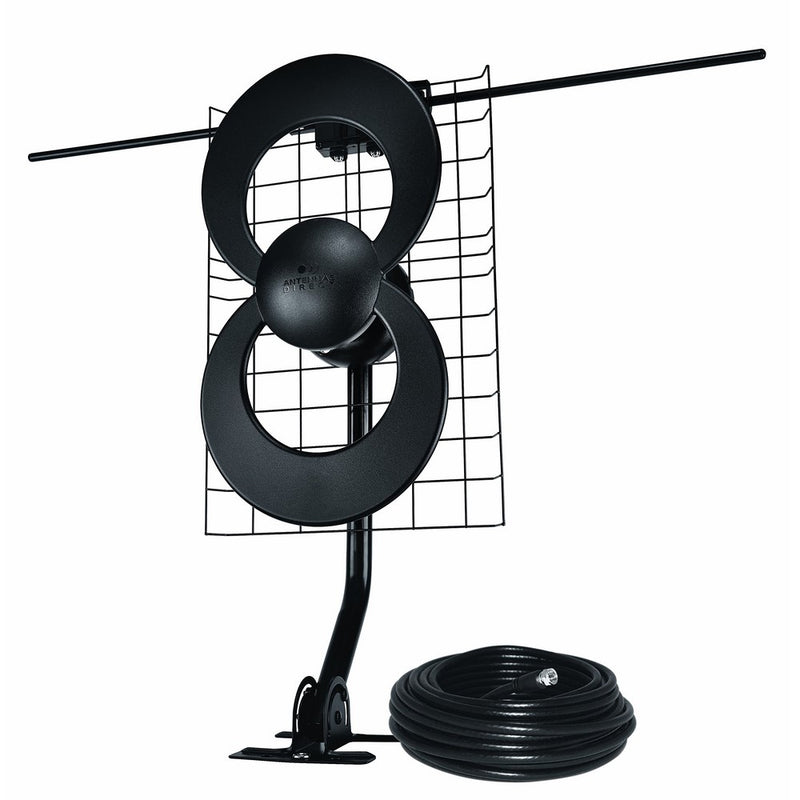 ClearStream 2V Indoor/Outdoor HDTV Antenna with Mount and 30ft Cable - 60 Mile Range