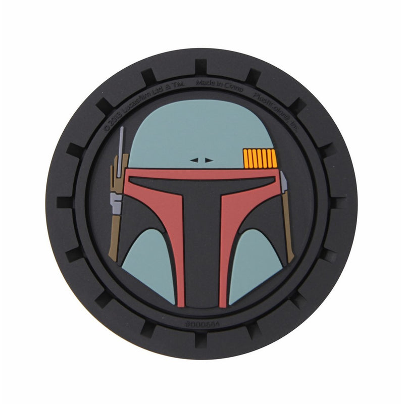 Plasticolor 000664R01 Star Wars Boba Fett Cup Holder Coaster