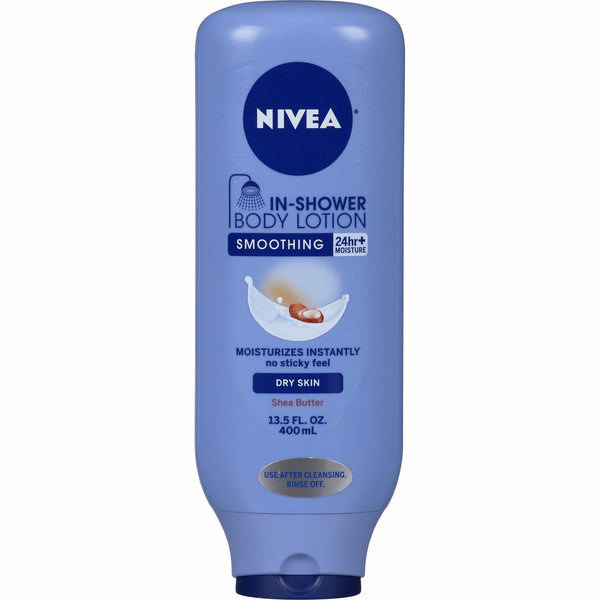 NIVEA In-Shower Smoothing Body Lotion 13.5 Fluid Ounce