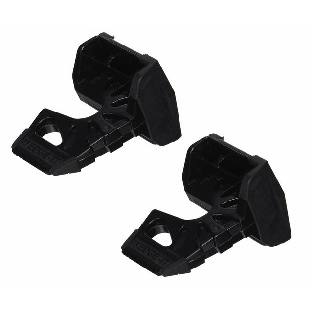 Wedge-It - The Ultimate Door Stop - Black - TWO PACK