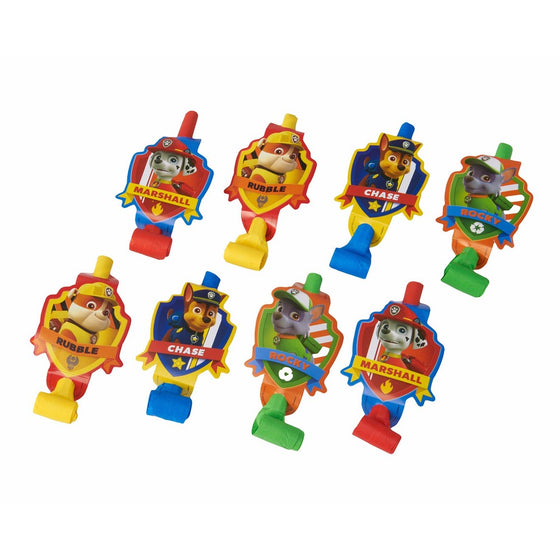 Amscan Paw Patrol Party Blowers (8 Pack)