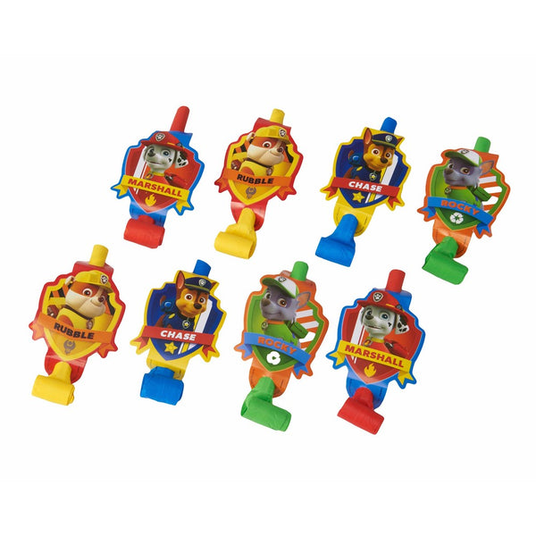 Amscan Paw Patrol Party Blowers (8 Pack)