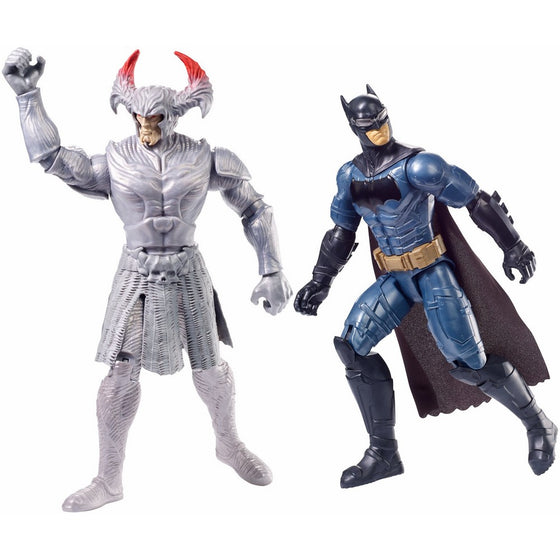 DC Justice League Batman vs Steppenwolf Figures, 12" (2-Pack)