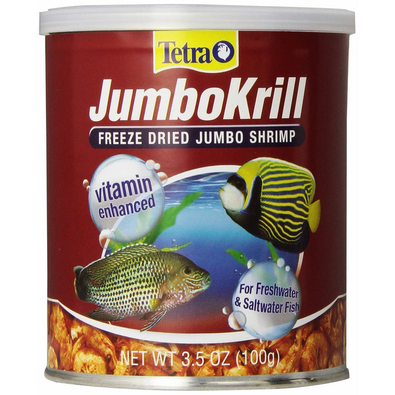 Tetra JumboKrill Freeze Dired Jumbo Shrimp, Vitamin Enhanced