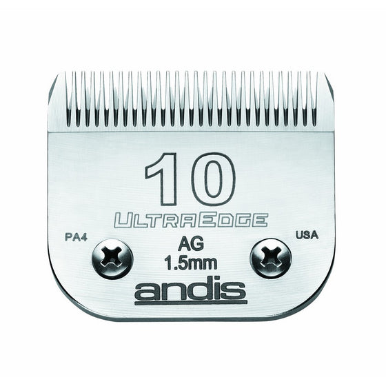 Andis Carbon-Infused Steel UltraEdge Dog Clipper Blade, Size-10, 1/16-Inch Cut Length (64071)