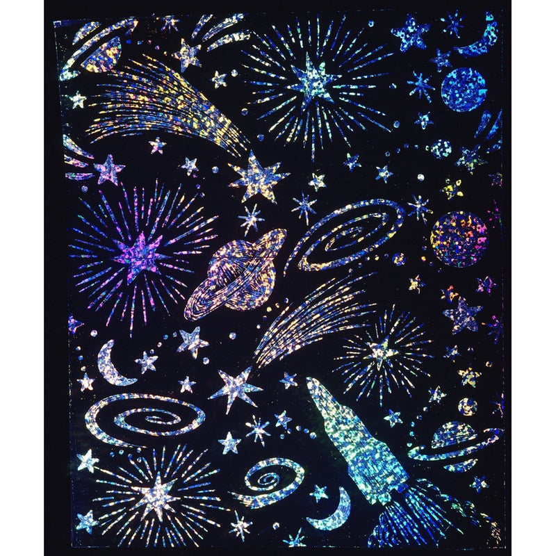 Melissa & Doug Scratch Art Soft-Scratch Boards Scratch and Sparkle Glitter Board