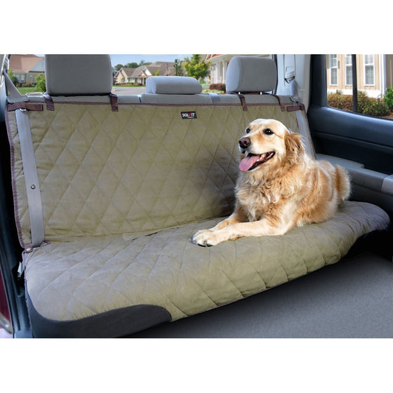 Solvit Products 62283 Deluxe Bench Seat Cover Natural, Large