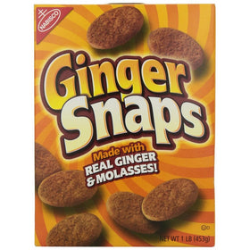 Ginger Snaps Cookies, 16 Ounce