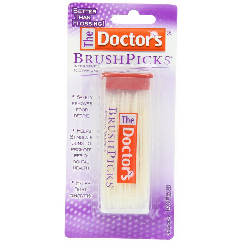 The Doctor's BrushPicks 120 Each (Pack of 12)