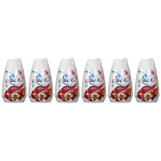 Glade Solid Air Freshener, Apple Cinnamon, 6 Ounce (Pack of 6)