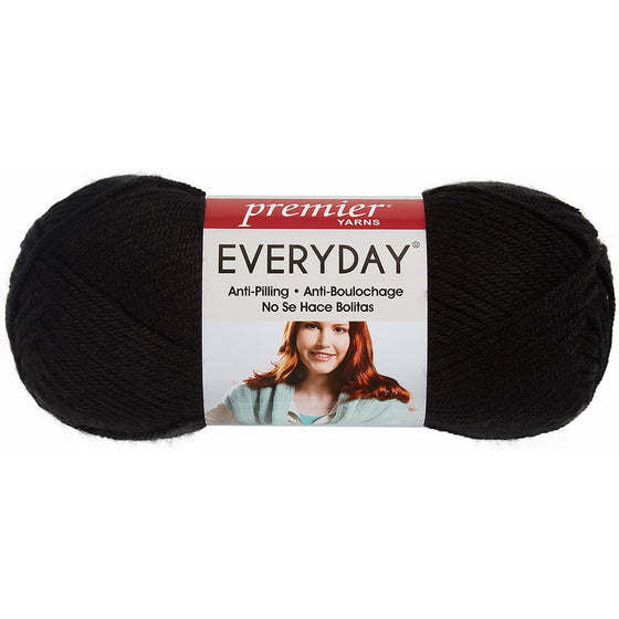 Deborah Norville Everyday Anti Pilling Yarn- Black