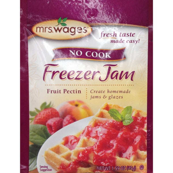 Mrs Wages no Cook Freezer Jam, Fruit Pectin, 1.59 Ounce