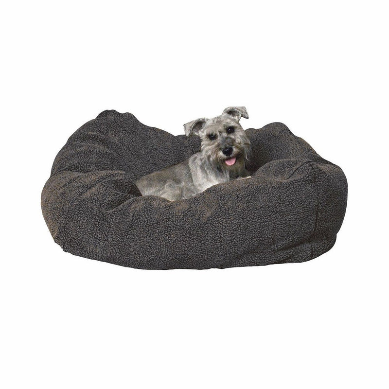 Cuddle Cube Dog Pillow Size: Small (18" L x 18" W), Color: Gray