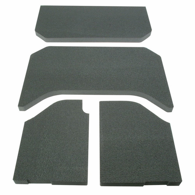 DEI 050131 Boom Mat Sound-Deadening Headliner for 4-Door Jeep Wrangler (2007-2010) - Black