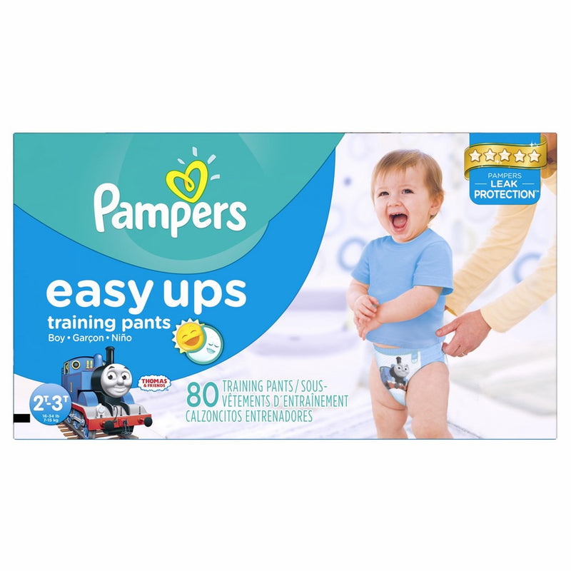 Pampers Easy Ups Training Pants Pull On Disposable Diapers for Boys