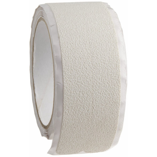 Tenura 72486-0000 White Self-Adhesive Non-Slip Bath and Shower Safety Strip, 9-4/5' Roll