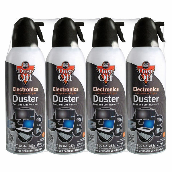 Dust-Off DPSM4 Disposable Duster, 7 oz. - Pack of 4