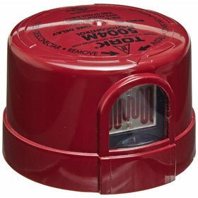 5000M Series Delayed Response Utility Grade Mov Surge Arrestor Photocontrol, 2080-2770VA Ballast, 1" Light Sensor, 3470-4620W Power, 208-277VAC Voltage, Maroon