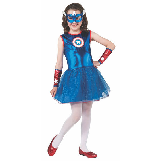 Rubie's Marvel Classic Child's American Dream Costume, Medium