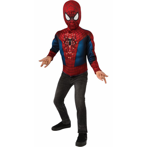 Spider-man Fiber Optic Costume Top - Child