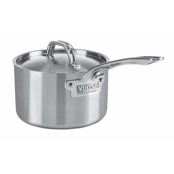 Viking Professional 5-Ply Stainless Steel Saucepan, 3 Quart