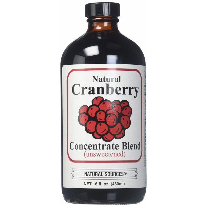 Natural Sources Inc Concentrate, Cranberry, 16-Ounce