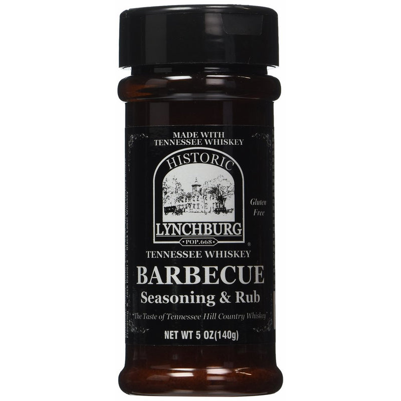 Historic Lychburg Tennessee Whiskey Barbecue Seasoning & Rub - 1 Pack