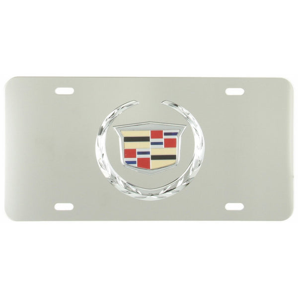 Pilot LP051 Stainless Steel Plate- Cadillac Chrome