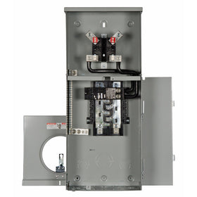 Siemens MC0816B1200T 8 Space, 16 Circuit, 200 Amp Main Breaker Meter Combination with Ring Type Cover
