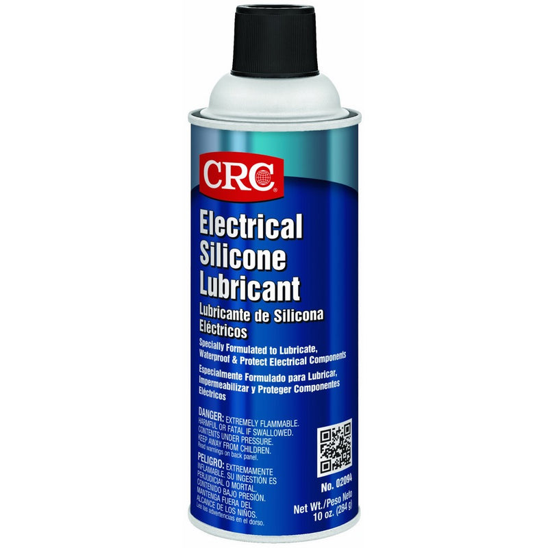 CRC Electrical Silicone Liquid Lubricant, 10 oz Aerosol Can, Clear