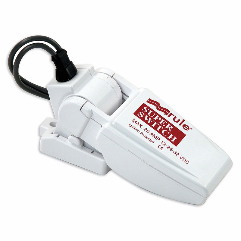 Rule 37A SuperSwitch Bilge Float Switch, Moisture Tight Seals, 12, 24 or 32 Volt