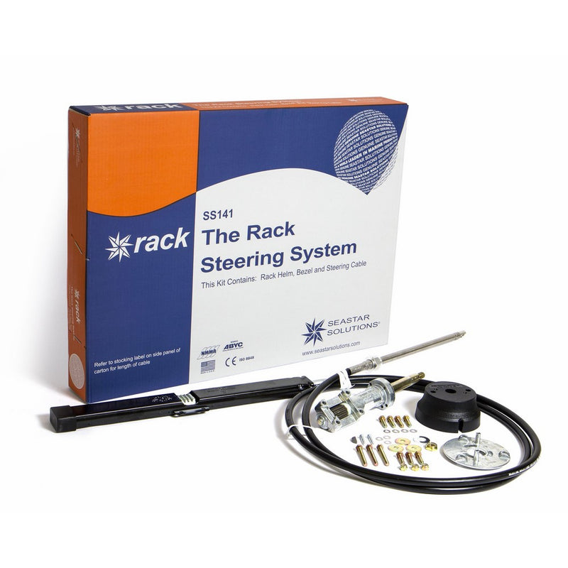 SeaStar SS141Back Mount Rack Steering Package,16 Feet, SS14116