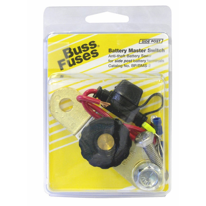Bussmann BP/BMS-2 Side Post Anti-Theft Battery Master Switch Kit