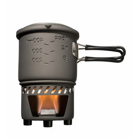 Esbit CS585HA 3-Piece Lightweight Camping Cook Set for Use with Solid Fuel Tablets