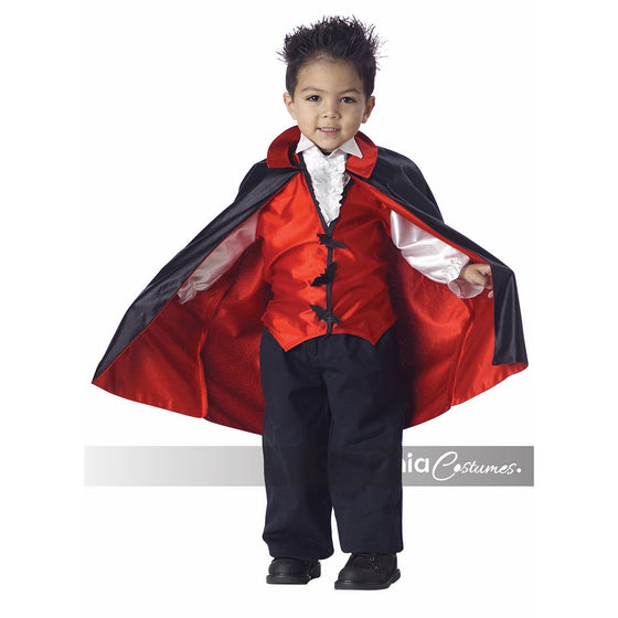 Vampire Boy's Costume, Large, One Color