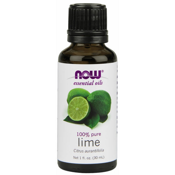 NOW Solutions Lime Essential Oil, 1-Ounce (2 pack)