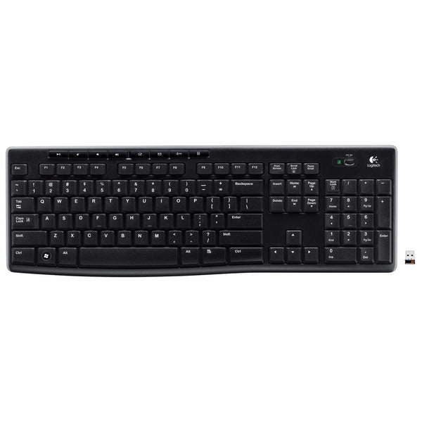 Logitech Wireless Keyboard K270 with Long-Range Wireless