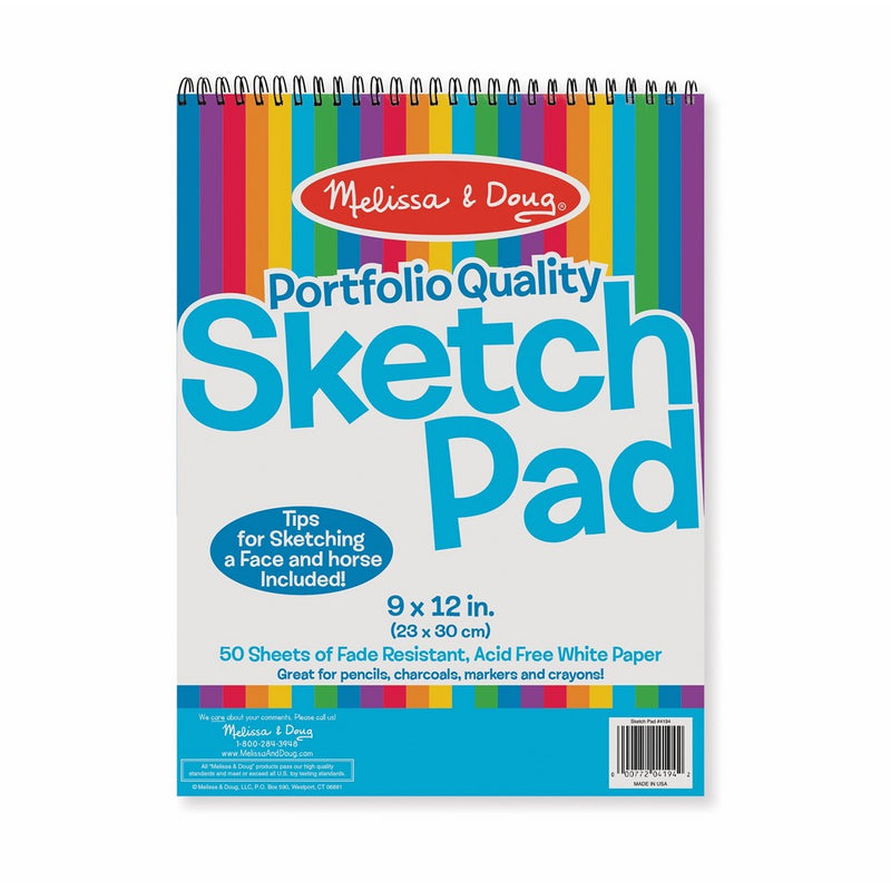 Melissa & Doug Sketch Pad 9" by 12"