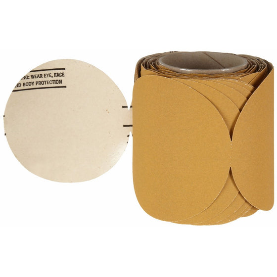 3M Stikit Paper Disc Roll 363I, PSA Attachment, Aluminum Oxide, 5" Diameter, P150 Grit (Pack of 1)