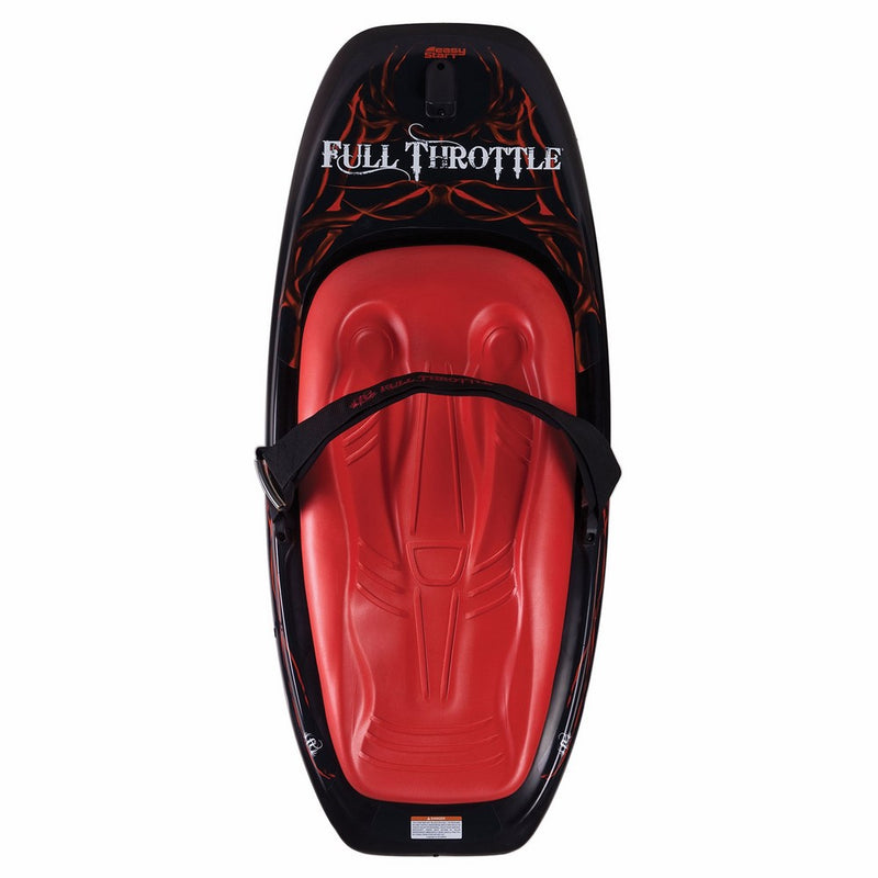 Full Throttle Power Platform Kneeboard (Red/Black, 53.1 x 21.6-Inch/135 cm x 55 cm)
