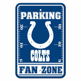 NFL Indianapolis Colts Plastic Parking Signs