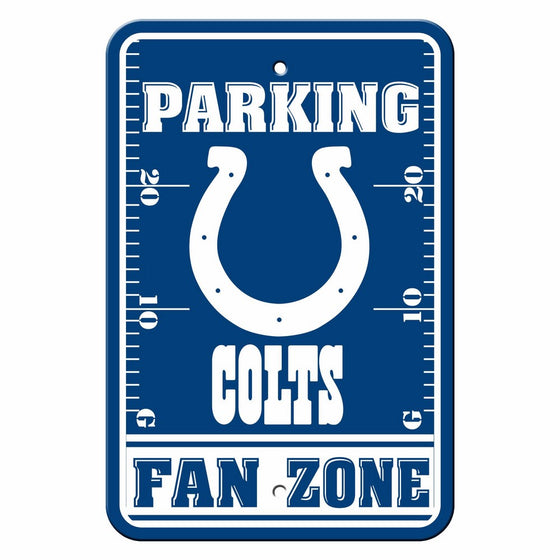 NFL Indianapolis Colts Plastic Parking Signs