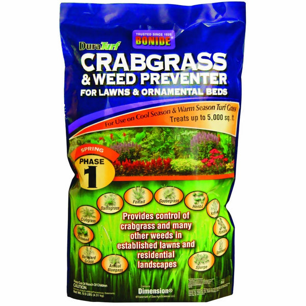 Bonide 60400 Crabgrass and Weed Preventer, 9.5-Pound