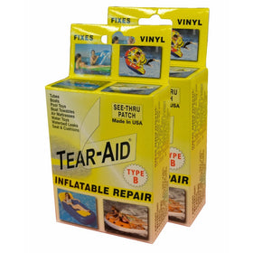 Tear-Aid Vinyl Inflatable Repair Kit, Yellow Box Type B