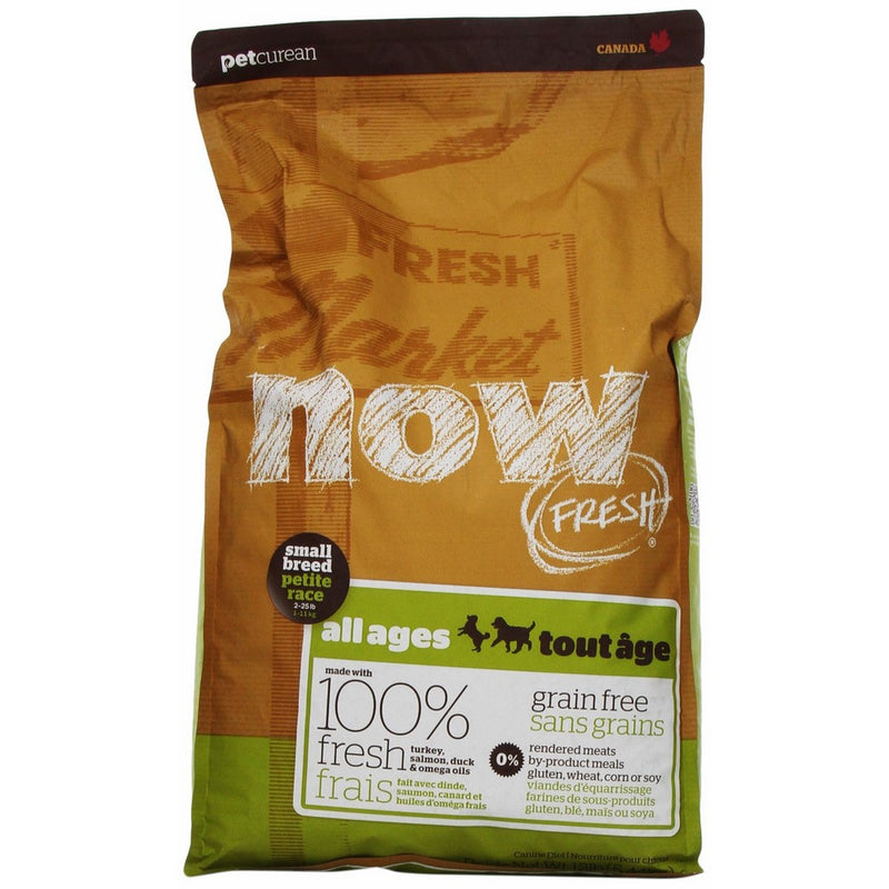 NOW! Fresh Grain Free for Small Breed Adult Dog Food Bag, 12-Pound