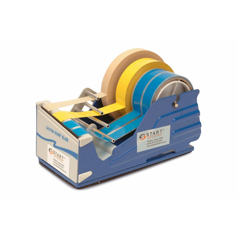 START International SL7346 Multi Roll Tape Dispenser with Baked Enamel Finish, 9.375" Length x 4.750" Width x 5.250" Depth